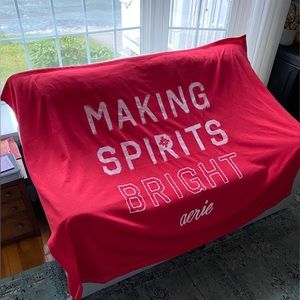 Aerie throw blanket